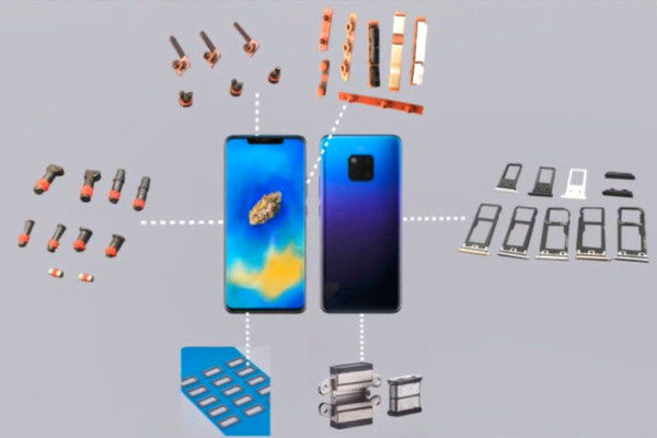 LSR Silicone Overmolding USB Cover for Waterproof Smart Phone