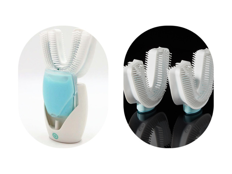 The Function of Hands Free U-shaped Electric Silicone Toothbrush
