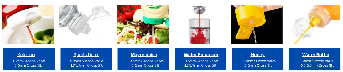 Silicone Valves in Food and Beverage