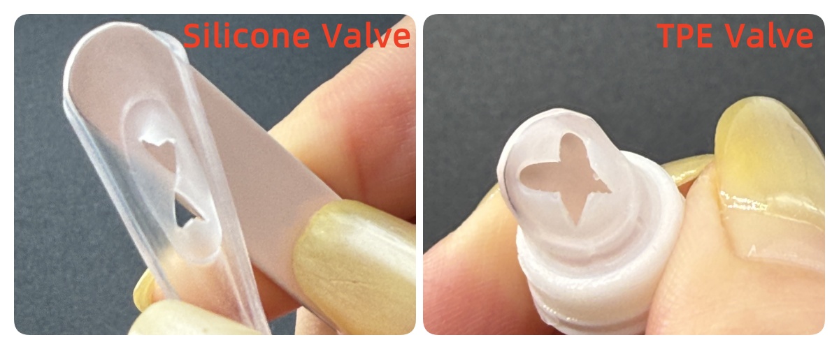 TPE Valve V.S. Silicone Valve