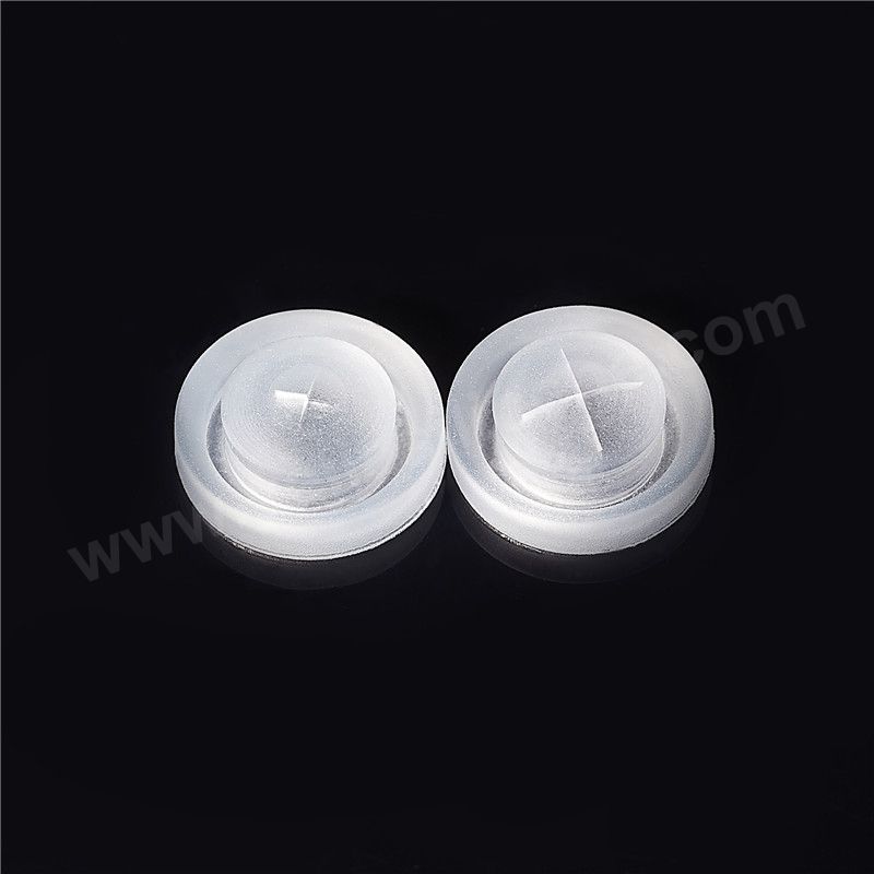 Food Grade Cross Slit Silicone Valve for Dispensing Closure, 9.8mm