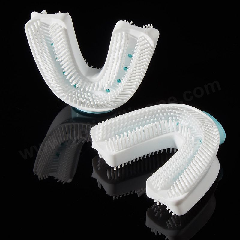 LSR Overmolding Silicone Toothbrush Manufacturer, U Shape Silicon