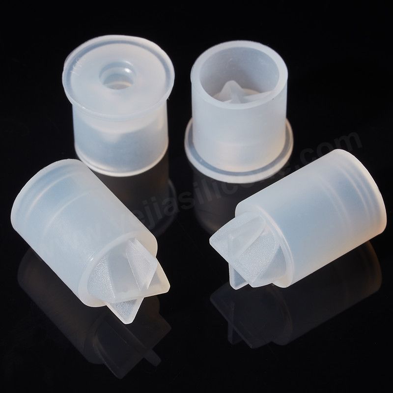 Leak Proof Silicon One Way Duckbill Valve, Custom One Way Silicone