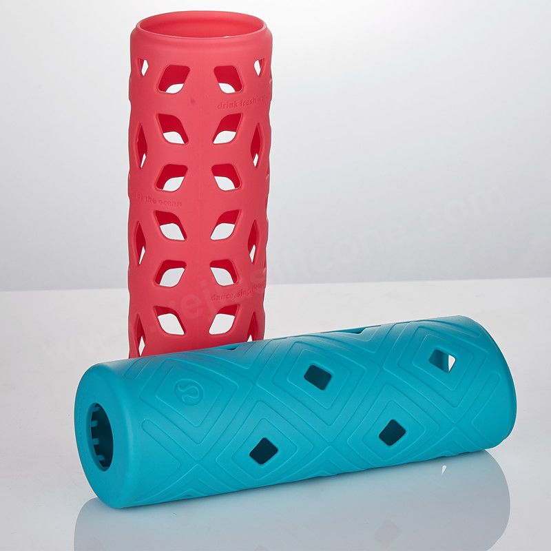 Compression Molding Custom Silicone Sleeve for Water Bottle, Heat