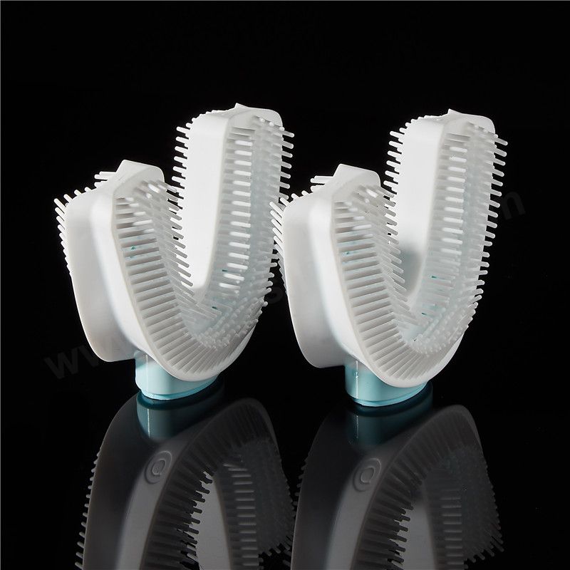 silicone bristle toothbrush