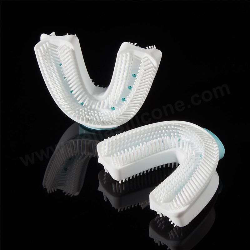 lsr silicone bristle toothbrush