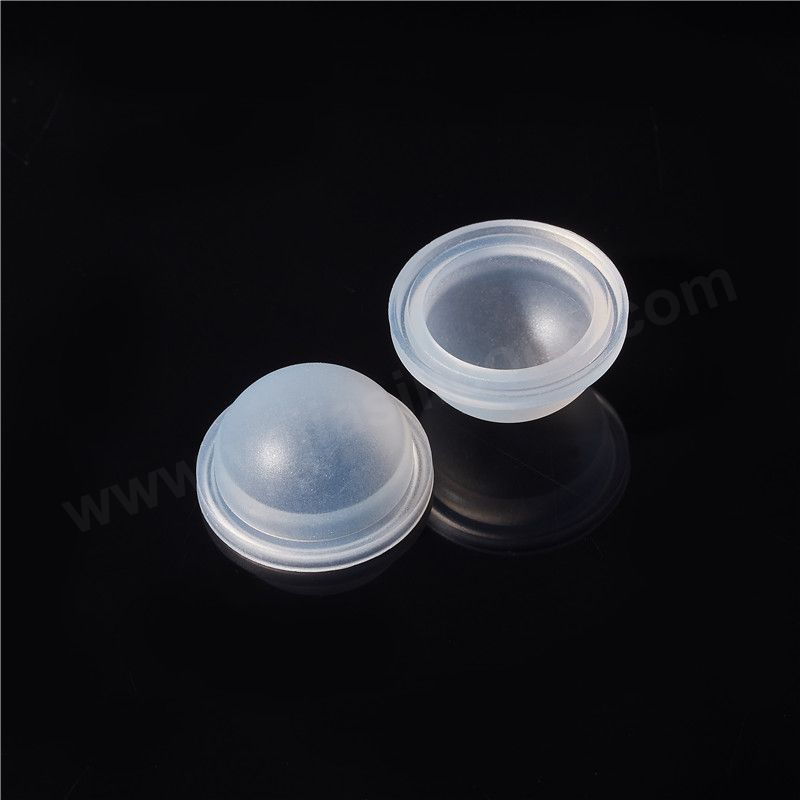 LFGB Approved Transparent Silicone Button for Electric Toothbrush