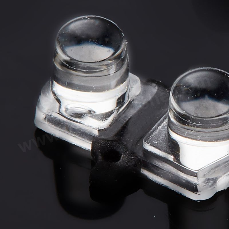 LSR Overmolding Backlight Silicone Lenses Supply