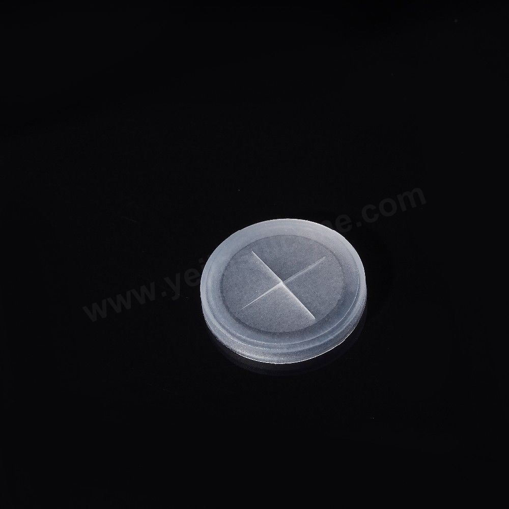 silicone cross slit valves