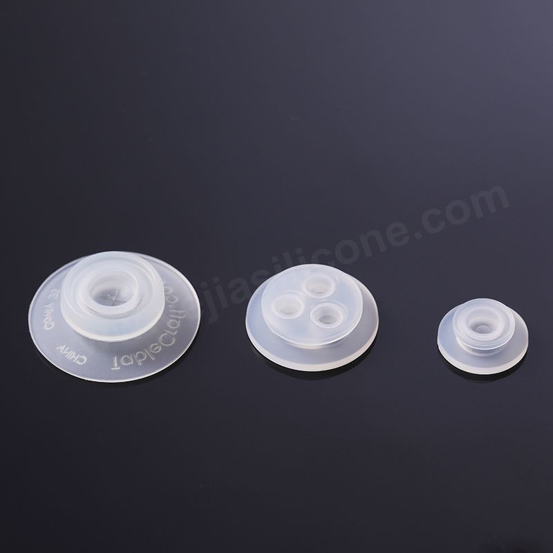 4Hole Squeeze Bottle Valve with Cross Slit Cut, Custom Silicone