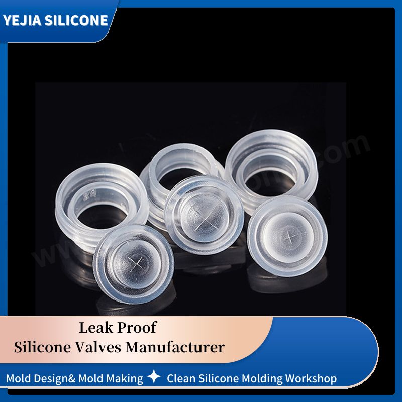 FDA&LFGB Food Grade No Leaking Silicone Diaphragm Valve, Silicone One