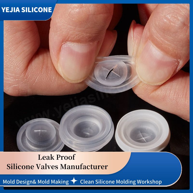 leak proof silicone dispensing valve
