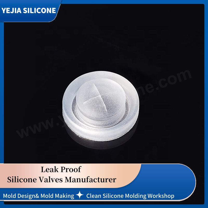 silicone cross slit valve