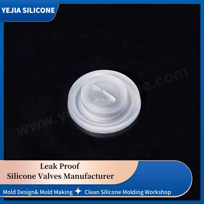 no leakage silicone rubber valve