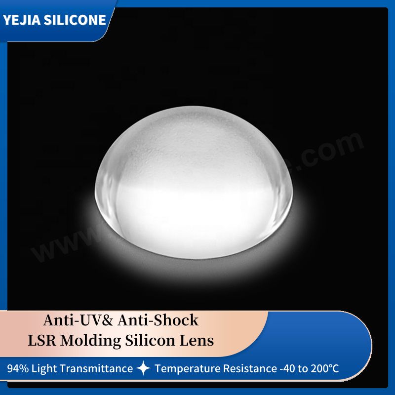 moldable silicon aspheric lens