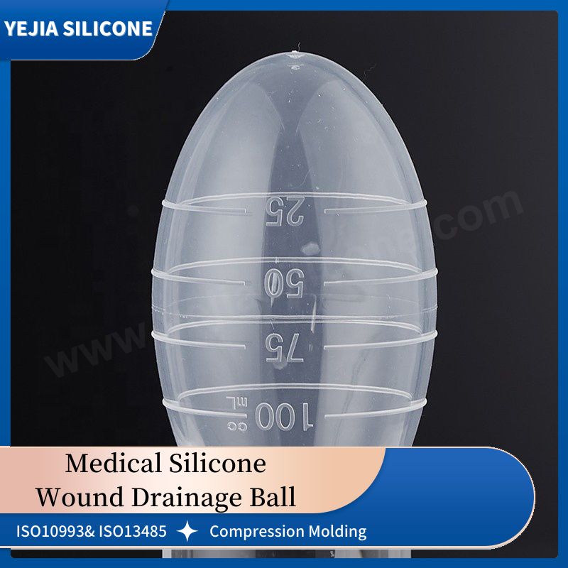 Medical Negative Pressure Wound Drainage Silicone Ball