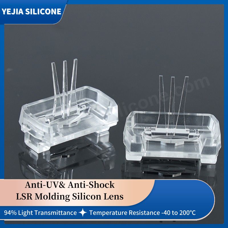 moldable silicone optical lens