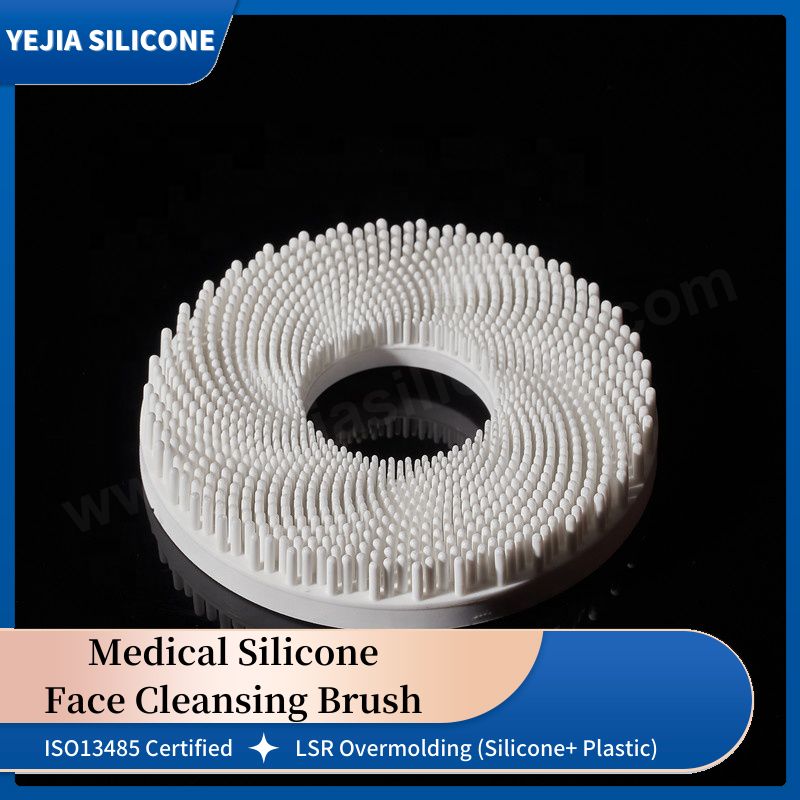 LSR overmolding brush