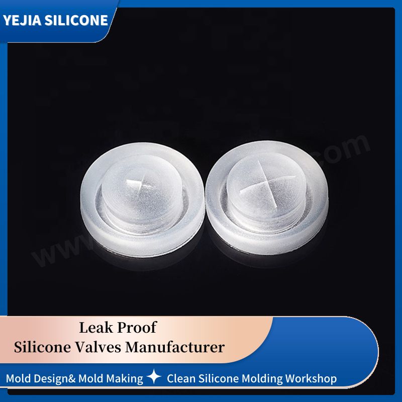 silicone cross slit valve