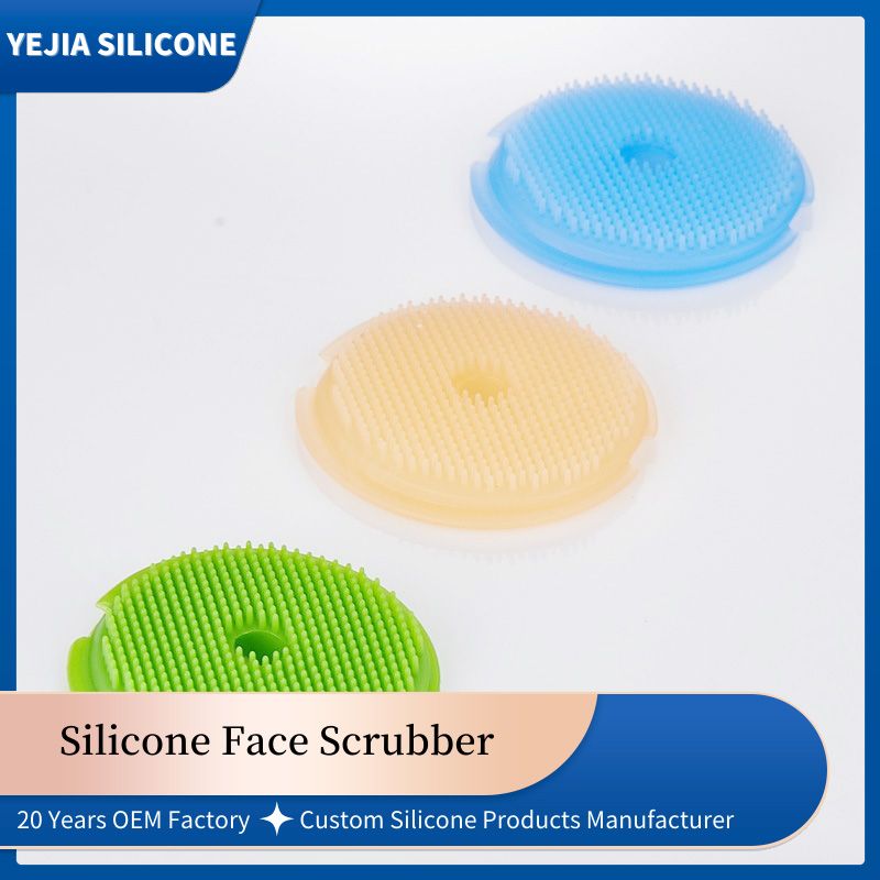 silicone scrubber