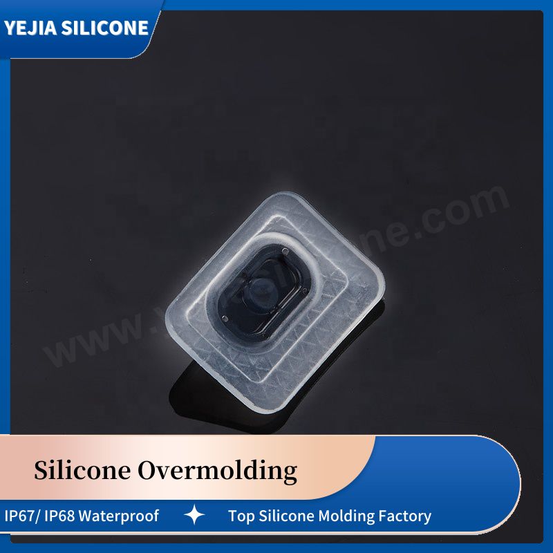 liquid silicone overmolding button