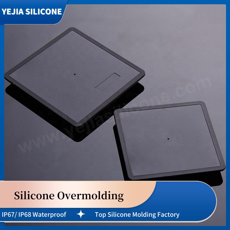 LSR overmolding plastic pad