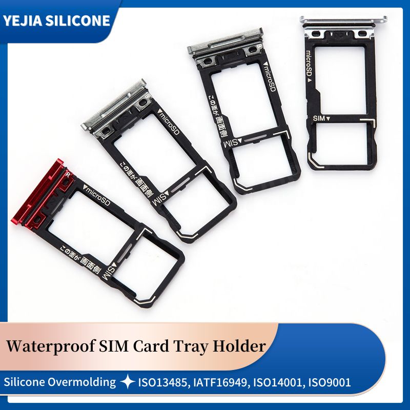 Liquid Silicone Overmolding SIM Tray Holder