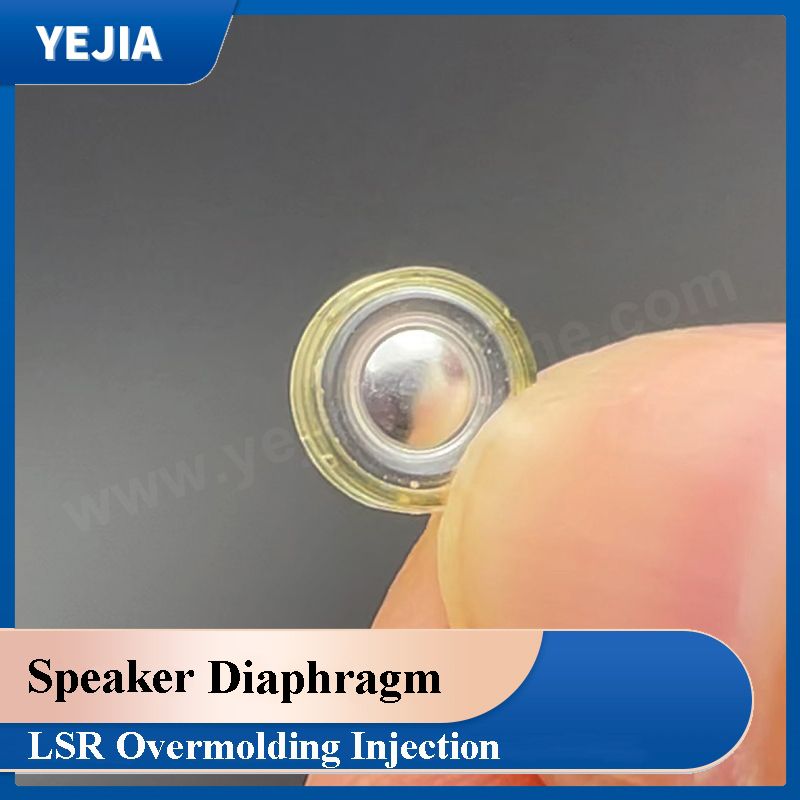 Overmolding LSR Speaker Diaphragm