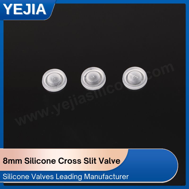 8mm Silicone Cross Slit Valve