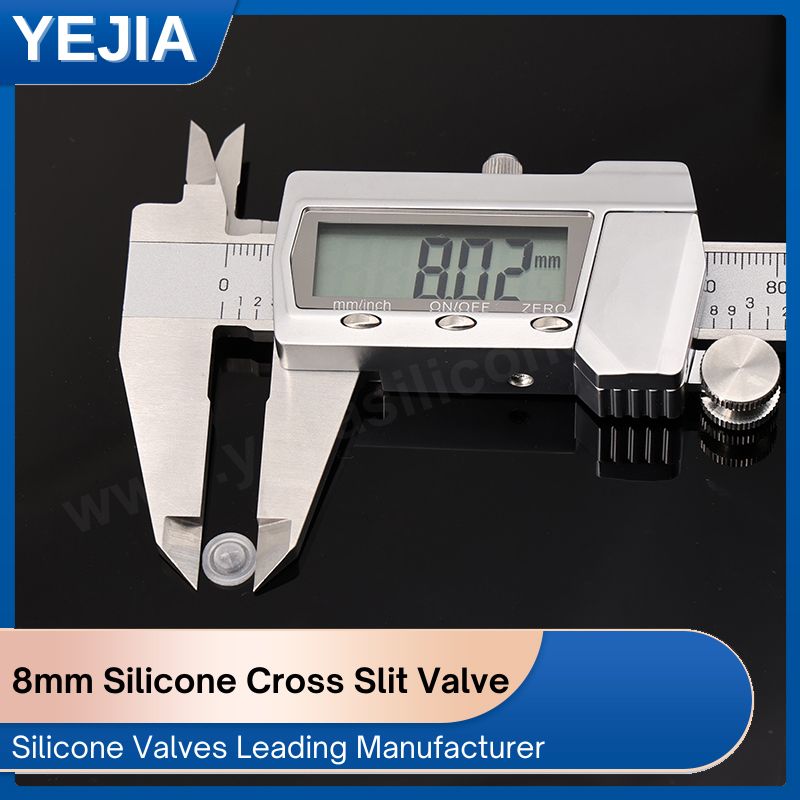 8mm silicone slit valve