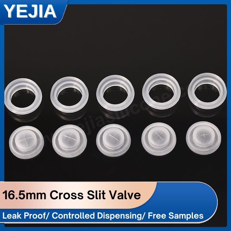 16.5mm Cross Slit Valve for Silicone Travel Bottles
