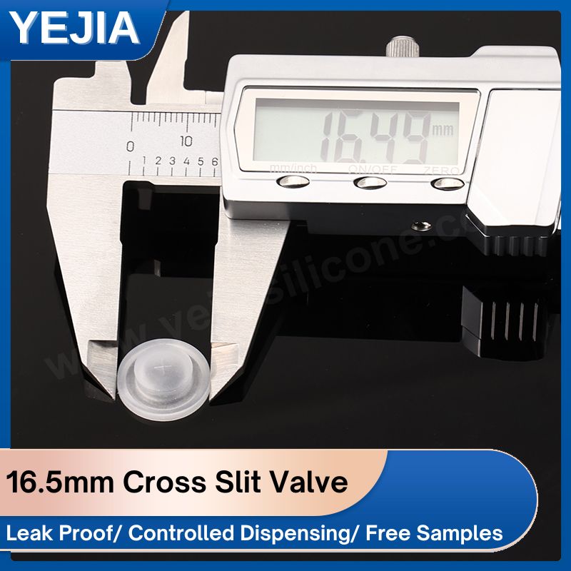 silicone slit dispensing valve
