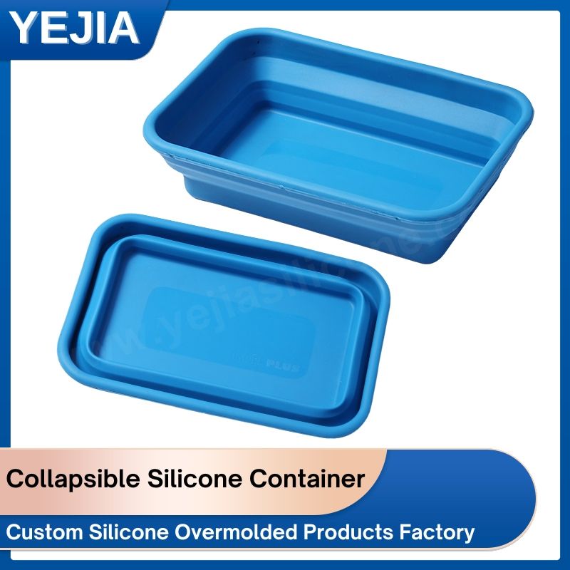 Custom Designed Collapsible Silicone Container