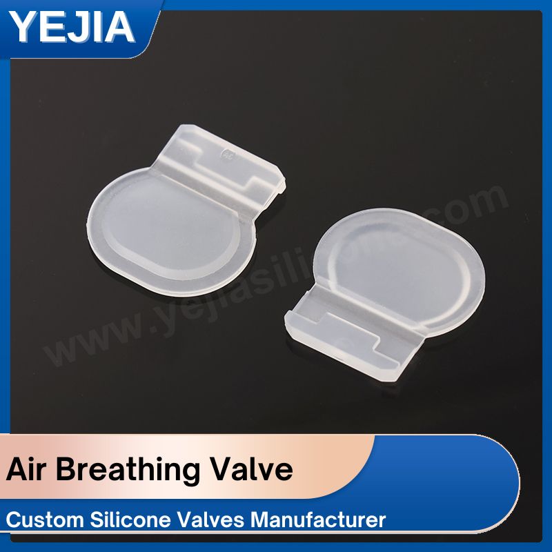 Silicone One-Way Air Breathing Valve for Sound Proof Facial Mask