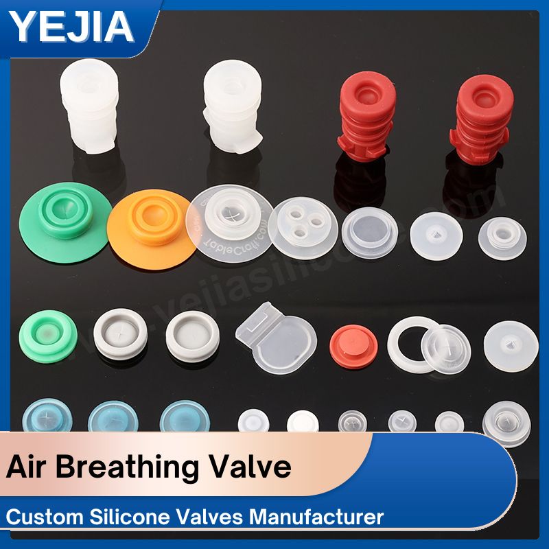 silicone rubber valves