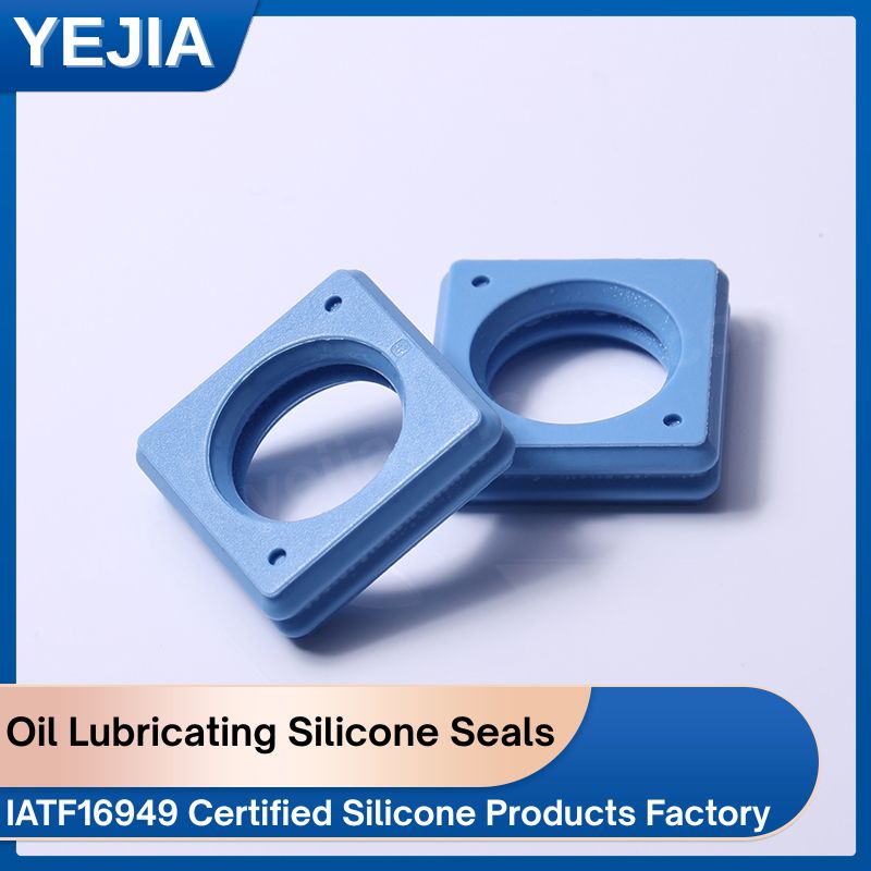 oil lubricating silicone connector