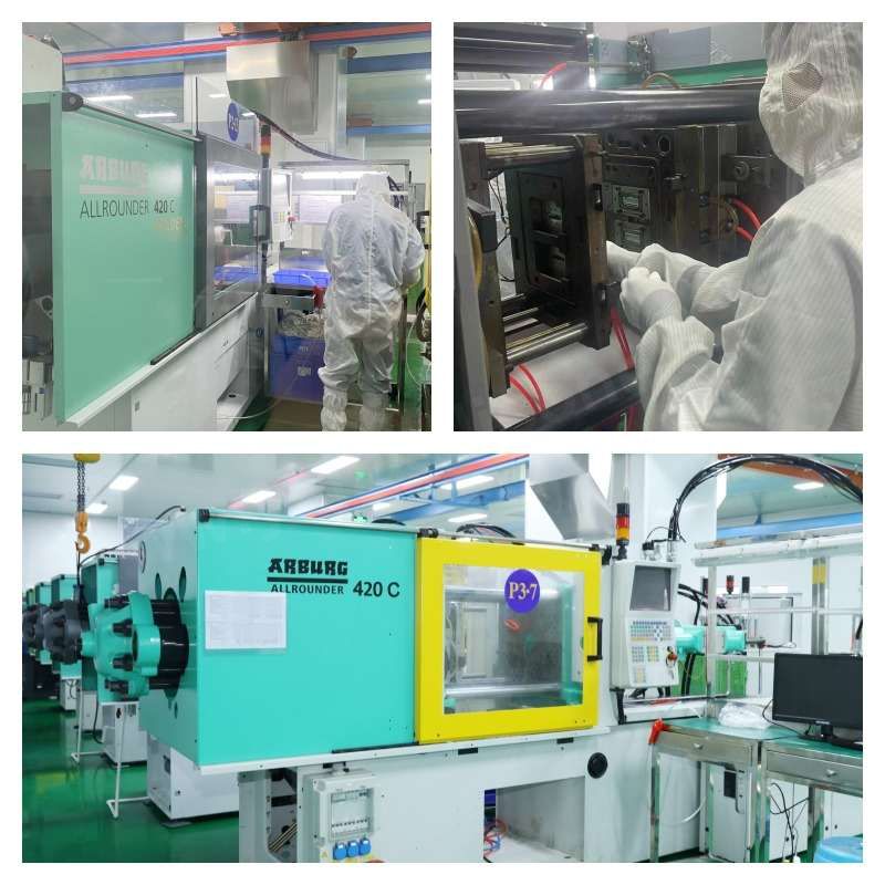 Optical LSR Overmolding Silicon Lenses