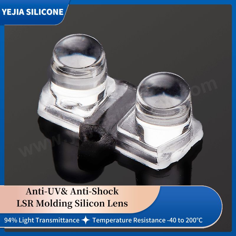 LSR Overmolding Optical LED Lens