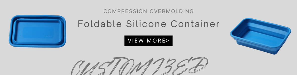 Custom Designed Collapsible Silicone Container