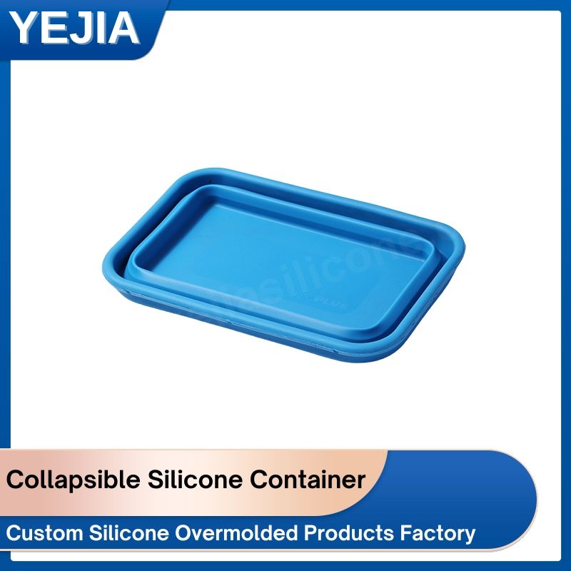 Custom Designed Collapsible Silicone Container