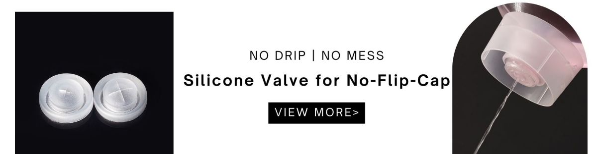 9.8mm Silicone Fluid Control Valve for No-Flip-Cap