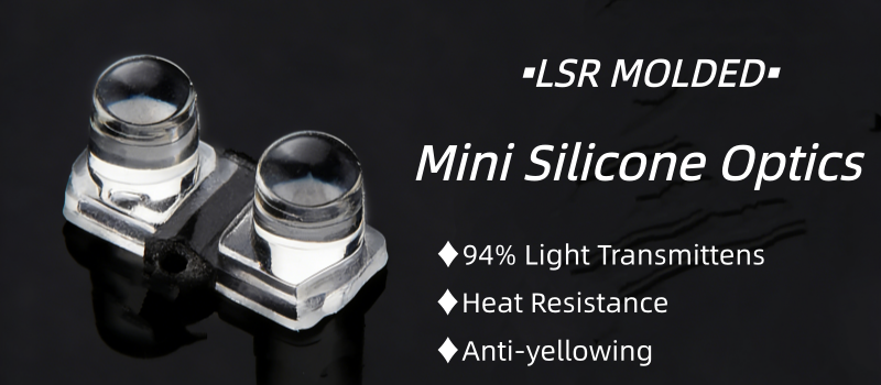 LSR Molded LED Silicone Optics