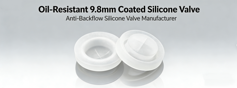 9.8mm Coated Silicone Valve
