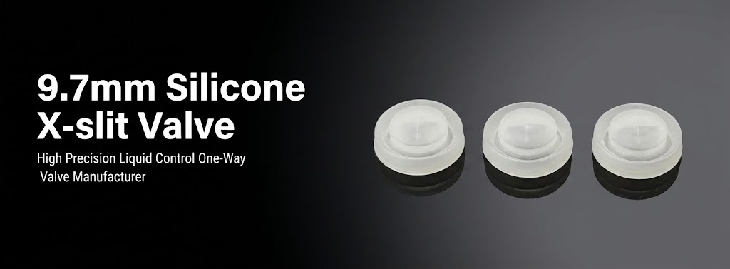 9.7mm Silicone X-slit Valve