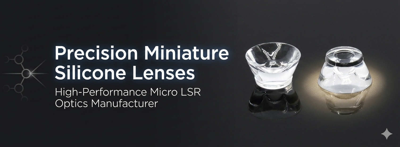 Miniature Silicone Lenses