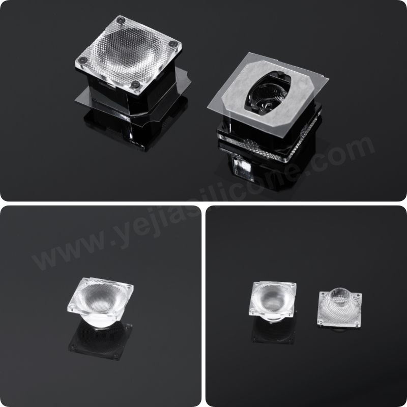 High-Power LED Silicone Lenses