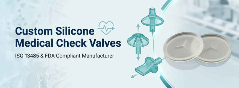 Custom Silicone Medical Check Valve