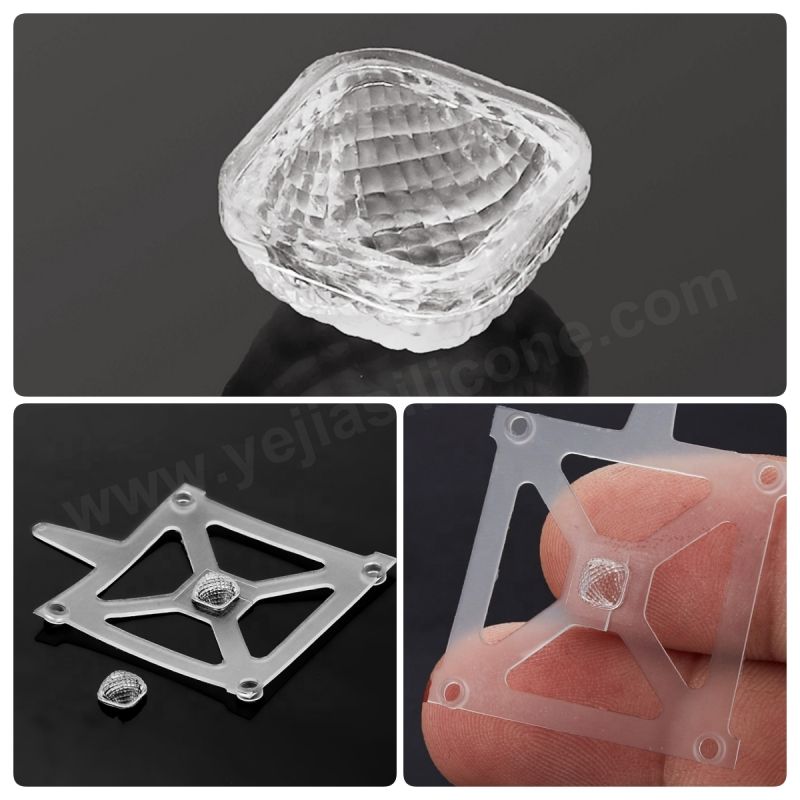 Mini LED Silicone Lenses