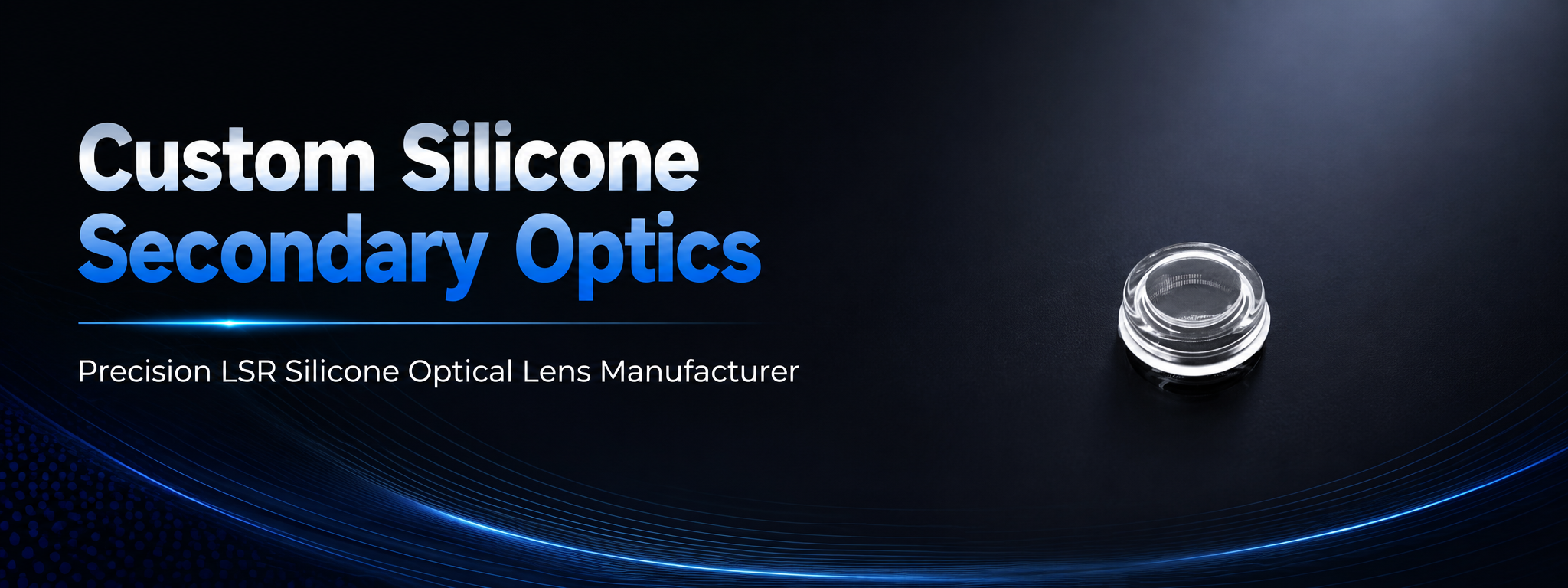 Custom Silicone Secondary Optics